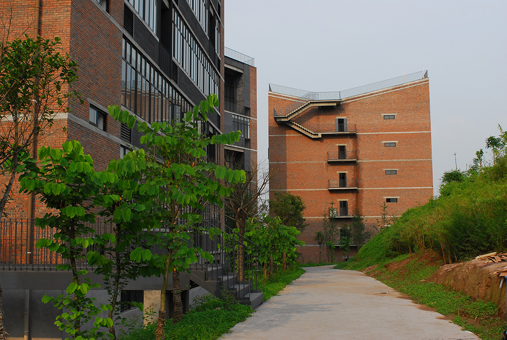 Design Department on new campus, Sichuan Fine Arts Institute