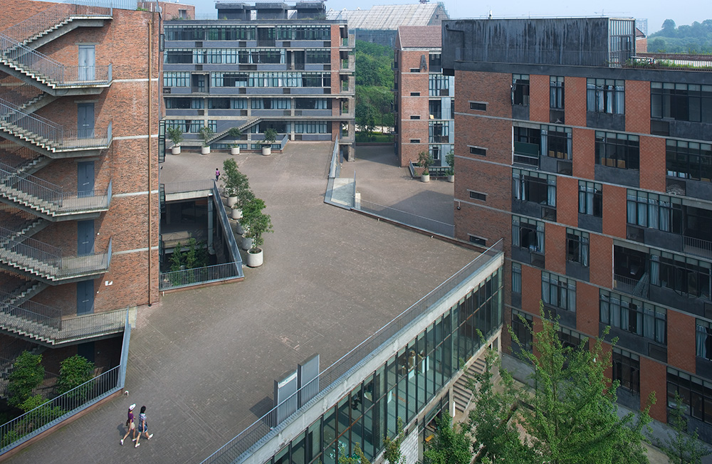 Design Department on new campus, Sichuan Fine Arts Institute