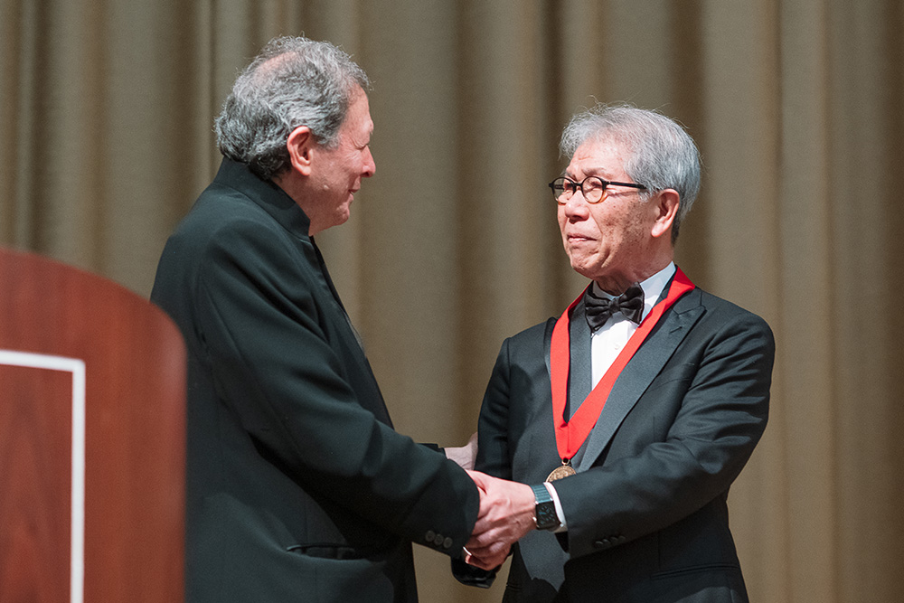 Tom Pritzker and Riken Yamamoto